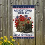 Patriotic Memorial Day Flag – We Don't Know Them All But We Owe Them All – Honor Veterans & Fallen Heroes - Image 4