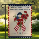 Patriotic Memorial Day Flag – Remember and Honor – Perfect Veteran Tribute for Garden or Home - Image 6