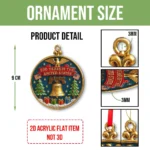 Personalized Semiquincentennial Ornament 1776-2026 - 250 Years of America Acrylic Christmas Tree Decoration - Patriotic Independence Day Gift - Image 7