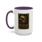 Art Deco New Orleans Mug – Jazz, Beignets, and Moonlit Vibes - Image 32