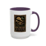 Art Deco New Orleans Mug – Jazz, Beignets, and Moonlit Vibes - Image 49