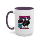 Austin Neon Coffee Mug – Texas Tacos and Tunes Mug - Image 32