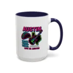 Austin Neon Coffee Mug – Texas Tacos and Tunes Mug - Image 13