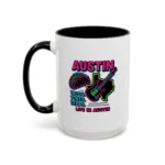 Austin Neon Coffee Mug – Texas Tacos and Tunes Mug - Image 12