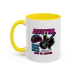 Austin Neon Coffee Mug – Texas Tacos and Tunes Mug - Image 28