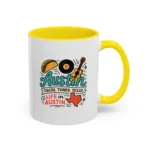 Austin Texas Coffee Mug – Tacos Tunes Life in Austin Mug - Image 27