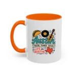 Austin Texas Coffee Mug – Tacos Tunes Life in Austin Mug - Image 24