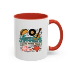 Austin Texas Coffee Mug – Tacos Tunes Life in Austin Mug - Image 3
