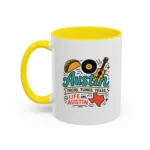 Austin Texas Coffee Mug – Tacos Tunes Life in Austin Mug - Image 28
