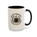 Best Vegan Gift Mug – Coffee Lover Cup with Laurel Wreath Design - Image 39
