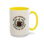 Best Vegan Gift Mug – Coffee Lover Cup with Laurel Wreath Design - Image 50