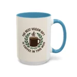 Best Vegan Gift Mug – Coffee Lover Cup with Laurel Wreath Design - Image 44