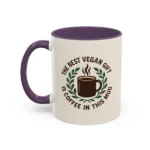 Best Vegan Gift Mug – Coffee Lover Cup with Laurel Wreath Design - Image 26