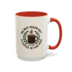 Best Vegan Gift Mug – Coffee Lover Cup with Laurel Wreath Design - Image 42