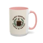 Best Vegan Gift Mug – Coffee Lover Cup with Laurel Wreath Design - Image 41