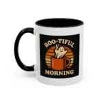 Boo-tiful Morning Halloween Coffee Mug – Ghost Design - Image 4