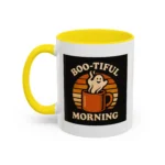 Boo-tiful Morning Halloween Coffee Mug – Ghost Design - Image 28