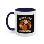Boo-tiful Morning Halloween Coffee Mug – Ghost Design - Image 6