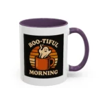 Boo-tiful Morning Halloween Coffee Mug – Ghost Design - Image 25