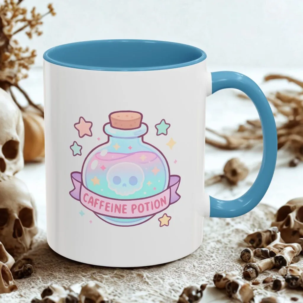 Caffeine Potion Coffee Mug – Cute Halloween Gift Basket Idea Caffeine Potion Coffee Mug – Cute Halloween Gift Basket Idea - Image 1