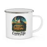 Camp Life RV Enamel Camping Mug - Image 5