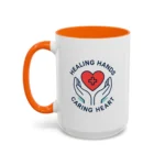 Caring Nurse Mug – Healing Hands Caring Heart Coffee Cup - Image 30