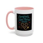 Congrats New Nurse Mug 2025 – Graduation Gift for Nurses - Image 16