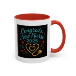 Congrats New Nurse Mug 2025 – Graduation Gift for Nurses - Image 38