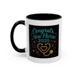 Congrats New Nurse Mug 2025 – Graduation Gift for Nurses - Image 4