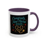 Congrats New Nurse Mug 2025 – Graduation Gift for Nurses - Image 25