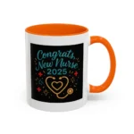 Congrats New Nurse Mug 2025 – Graduation Gift for Nurses - Image 45