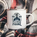 Father Figure Enamel Camping Mug - Image 5