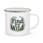 Find Your Wild Enamel Camping Mug - Image 5