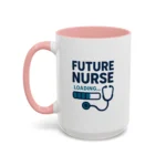 Future Nurse Mug – Nursing Student Gift with Stethoscope Design - Image 16