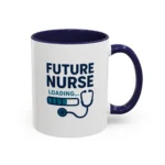Future Nurse Mug – Nursing Student Gift with Stethoscope Design - Image 7