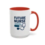 Future Nurse Mug – Nursing Student Gift with Stethoscope Design - Image 42