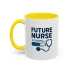 Future Nurse Mug – Nursing Student Gift with Stethoscope Design - Image 28