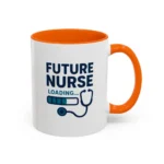 Future Nurse Mug – Nursing Student Gift with Stethoscope Design - Image 45