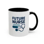 Future Nurse Mug – Nursing Student Gift with Stethoscope Design - Image 5