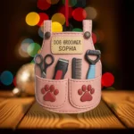 Personalized Pet Groomer Christmas Ornament – Custom Acrylic Holiday Decoration for Dog Moms & Pet Lovers - Image 4