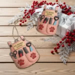 Personalized Pet Groomer Christmas Ornament – Custom Acrylic Holiday Decoration for Dog Moms & Pet Lovers - Image 5