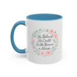 Motivational Nurse Mug – She Believed She Could, So She Became a Nurse - Image 19