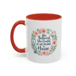 Nurse Encouragement Mug – She Believed She Could, So She Became a Nurse - Image 10