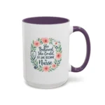 Nurse Encouragement Mug – She Believed She Could, So She Became a Nurse - Image 31