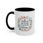 Nurse Encouragement Mug – She Believed She Could, So She Became a Nurse - Image 6