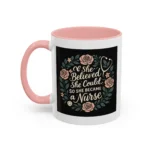 Nurse Inspirational Mug – She Believed She Could, So She Became a Nurse - Image 8