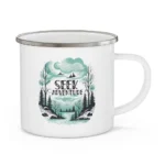 Seek Adventure Enamel Camping Mug - Image 5