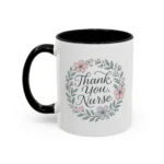 Thank You Nurse Mug – Floral Appreciation Gift for Healthcare Heroes - Image 6