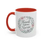 Thank You Nurse Mug – Floral Appreciation Gift for Healthcare Heroes - Image 10