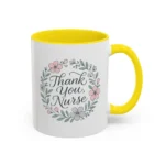 Thank You Nurse Mug – Floral Appreciation Gift for Healthcare Heroes - Image 47
